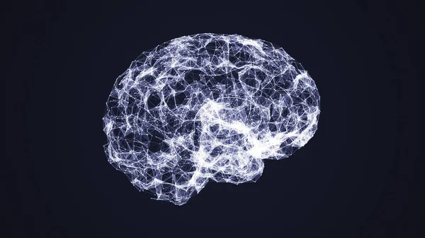 Inteligencia Artificial Plexo Cerebro Tecnología Concepto — Foto de Stock