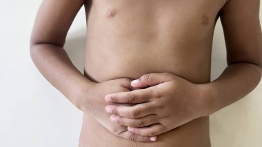 Sindirim sistemi ve mide hastalığı konsepti