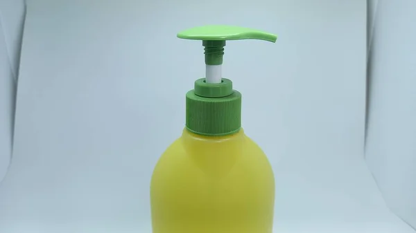 Botella Plástico Para Champú Gel —  Fotos de Stock