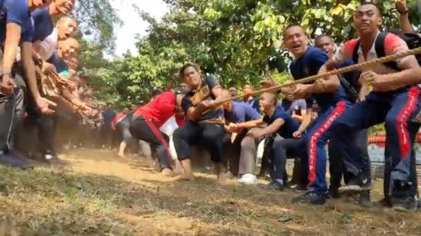 Depok Jawa Barat Indonesia Agustus 2023 Potret Sinematik Bersudut Rendah — Stok Video