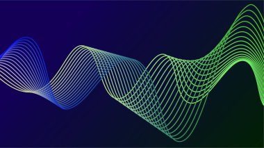 arka plan ile parlak çizgiler. vektör çizim