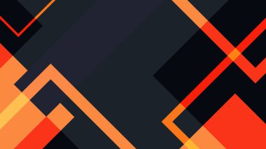 Tasarımınız için renkli kareler içeren soyut arkaplan