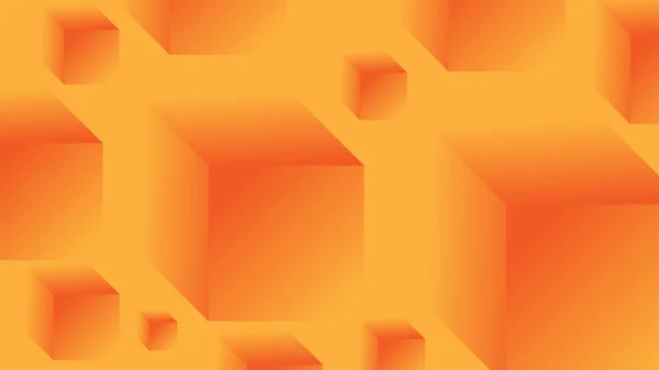 Oranžové Žluté Šestiúhelníky Pozadí Pulzující Světlé Barevné Ilustrace Trojúhelníkovým Rozvržením — Stockový vektor