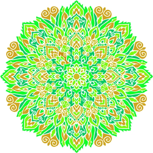 Geleneksel mandala kıyafet, kumaş, arkaplan, duvar kağıdı, ambalaj, batik için soyut desen.