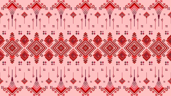 Ethnische Muster Geometrisches Ethnisch Indisches Muster Native Ethnic Muster Cross — Stockvektor