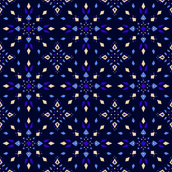 Бесшовный Геометрический Абстрактный Узор Одежды Ткани Фона Обоев Обертывания Батик — стоковый вектор