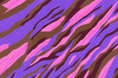 Çizgili soyut arkaplan çizimi