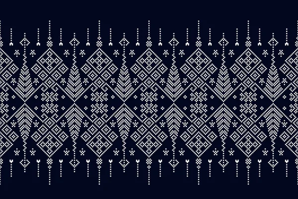 Geometrische Ethnische Orientalische Muster Traditionelles Design Für Kleidung Stoff Hintergrund — Stockvektor