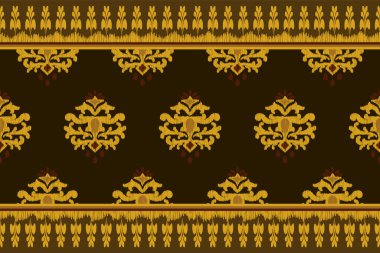 Etnik, pürüzsüz örgü şekli. Halı, duvar kağıdı, giysi, ambalaj, kumaş, kapak, tekstil için tasarım