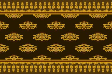 Etnik, pürüzsüz örgü şekli. Halı, duvar kağıdı, giysi, ambalaj, kumaş, kapak, tekstil için tasarım