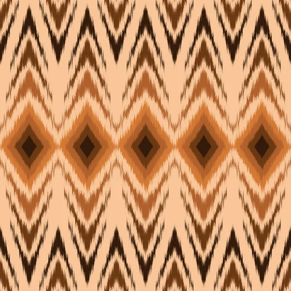 Geometrik etnik oryantal ikat dikdörtgen desensiz geleneksel arka plan, halı, duvar kağıdı, giysi, ambalaj, kumaş, Vektör çizimi. Nakış stili.