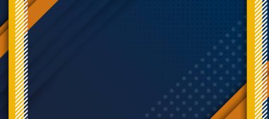 Mavi geometrik soyut arkaplan, modern minimalist sunum arkaplanı, iş ve teknoloji afişi.