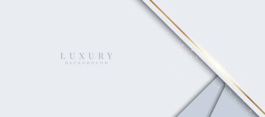 Parlak altın ve gümüş çizgileri olan zarif ve soyut bir arka plan.