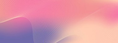 Harmanlanmış çizgilerle Pastel gradyan arkaplanı.