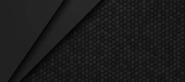 siyah altıgen malzeme modern arkaplan