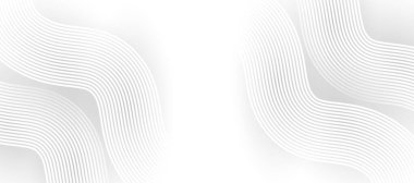 Modern dalga eğrisi soyut arkaplan. Kağıt kesiği arka plan. beyaz soyut arkaplan