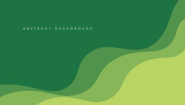 Yumuşak kıvrımlı yeşil arkaplan