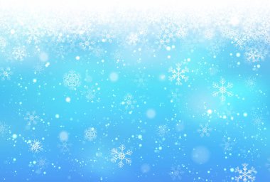 Noel Kar Manzarası Kış Arkaplanı