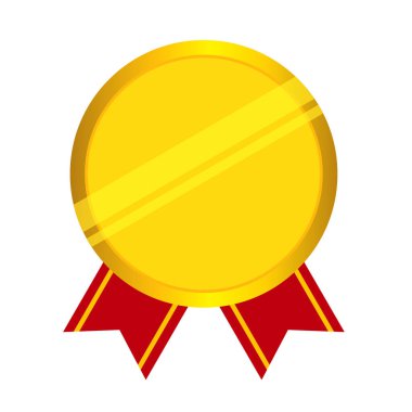 Madalya dairesi altın ikonu