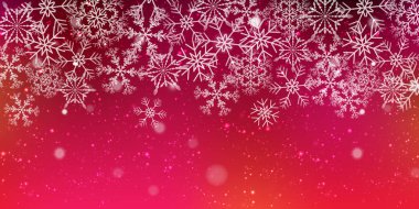 Noel Kar Manzarası Kış Arkaplanı