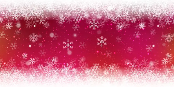 Paisagem Neve Natal Fundo Inverno — Vetor de Stock