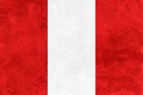 Флаг Перу Японская Бумага — стоковый вектор