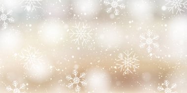 Noel Kar Manzarası Kış Arkaplanı