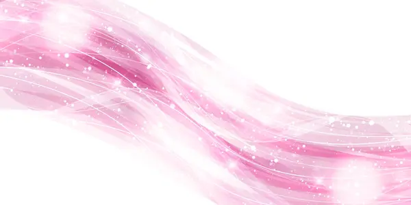 Curva Inverno Luce Rosa Sfondo — Vettoriale Stock
