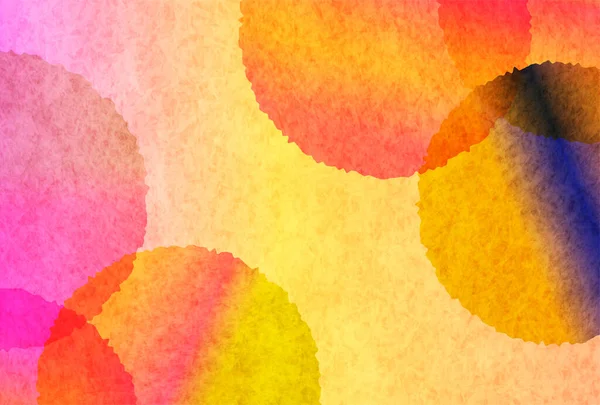 Fond Aquarelle Carte Nouvel Coloré — Image vectorielle