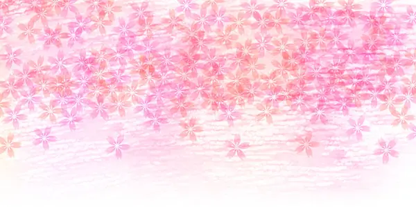 Cherry Blossom Πηγή Ακουαρέλα Φόντο — Διανυσματικό Αρχείο