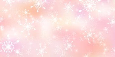 Noel Karlı Manzara Işık Arkaplanı