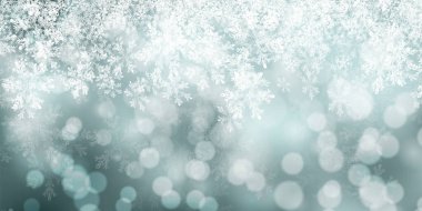 Noel Kar Manzarası Kış Arkaplanı