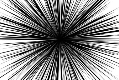 Konsantrasyon Çizgisi Işık Arkaplanı