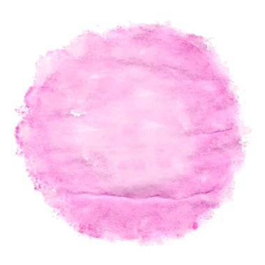 suluboya daire desenli pastel simge