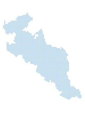 Kyoto harita çember nokta simgesi