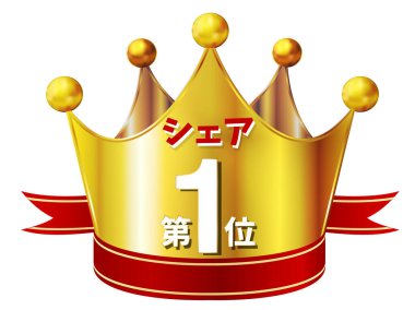 taç altın kurdele metal ikonu