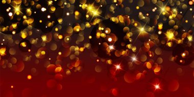 Altın Açık Japon Desenli Arkaplan