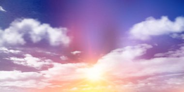 Gökyüzü Bulutlu Manzara Doğa Arkaplanı