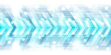 Teknoloji Hızı Ağı Mavi Arkaplan