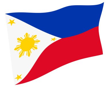 Filipinler Ülke Bayrağı Dünya Simgesi