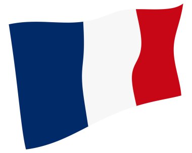 Fransa Ülke Bayrağı Dünya Simgeleri