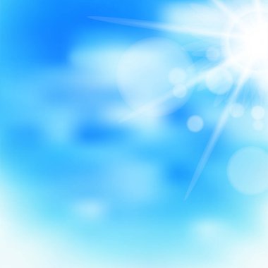 Gökyüzü bulutlu manzara arkaplanı