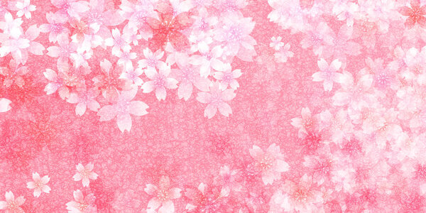 Cherry Blossoms Japanese Pattern Spring Background