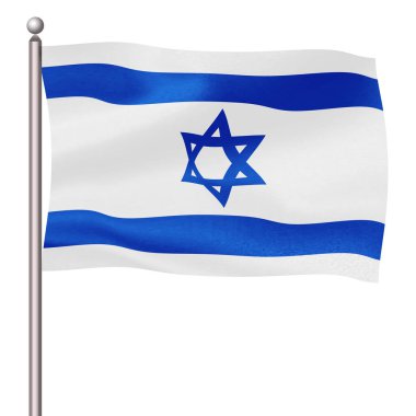 İsrail bayrak direği simgesi