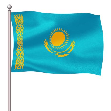 Kazakistan bayrak direği simgesi