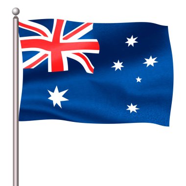 Avustralya bayrak direği simgesi