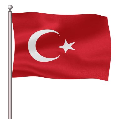 Türkiye ülke bayrak direği simgesi