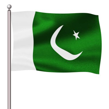 Pakistan Ülke Bayrak Kutbu Simgesi