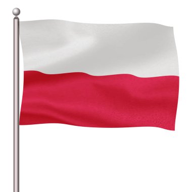 Polonya Ülke Bayrak Kutbu Simgesi