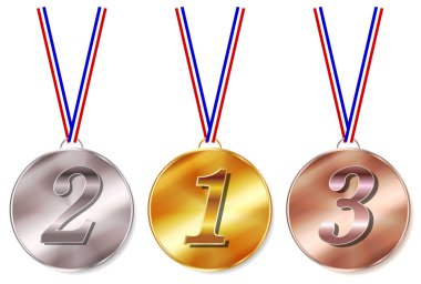 Madalya Kurdelesi Altın Gümüş Simgesi